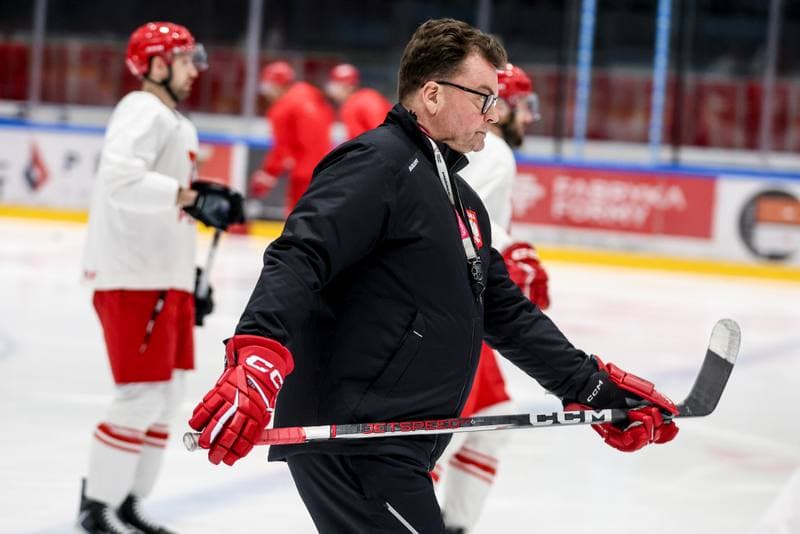 Ice Hockey. Poland national team. Training. 09.12.2025