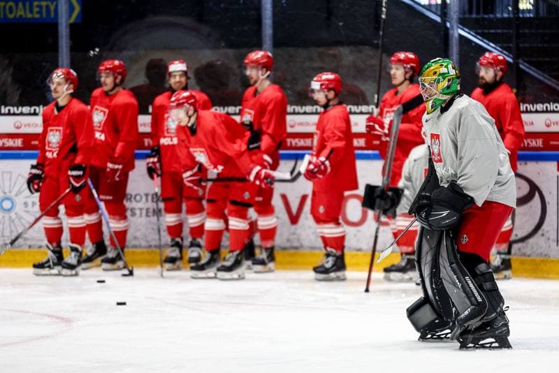 Ice Hockey. Poland national team. Training. 09.12.2025