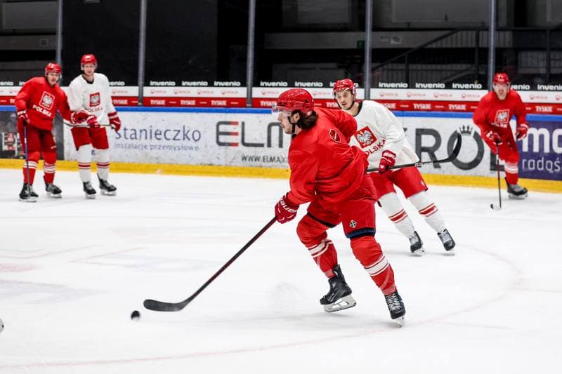Ice Hockey. Poland national team. Training. 09.12.2025