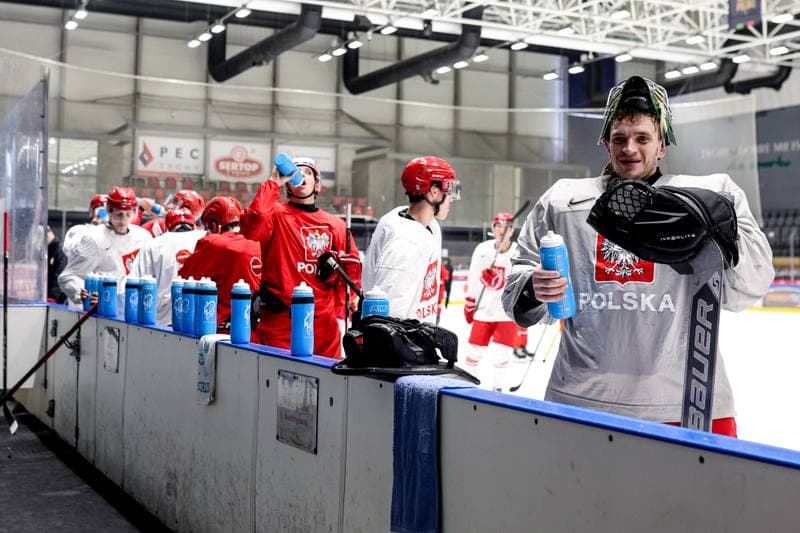 Ice Hockey. Poland national team. Training. 09.12.2025