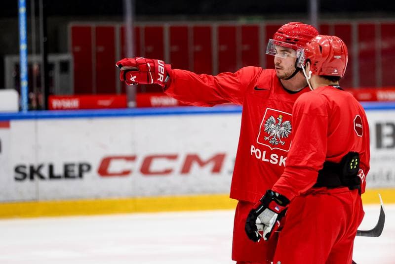 Ice Hockey. Poland national team. Training. 09.12.2025
