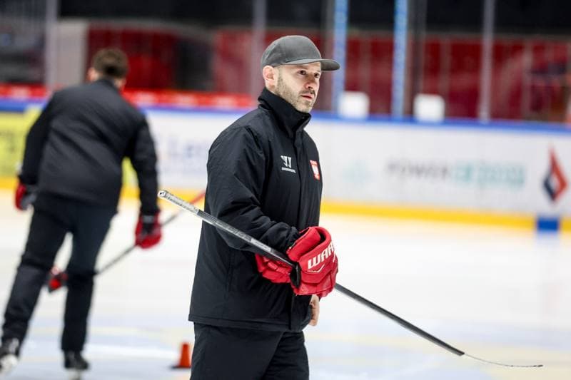 Ice Hockey. Poland national team. Training. 09.12.2025