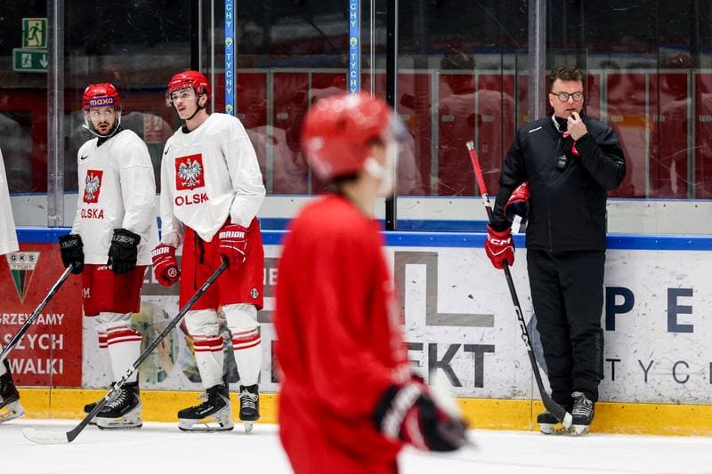 Ice Hockey. Poland national team. Training. 09.12.2025