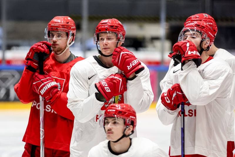 Ice Hockey. Poland national team. Training. 09.12.2025