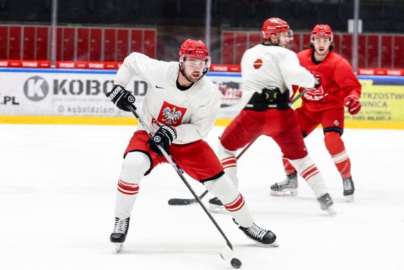 Ice Hockey. Poland national team. Training. 09.12.2025