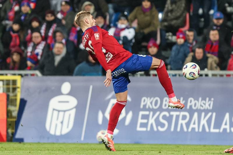 Football. PKO BP Ekstraklasa. Rakow Czestochowa - Zaglebie Lubin. 14.12.2025