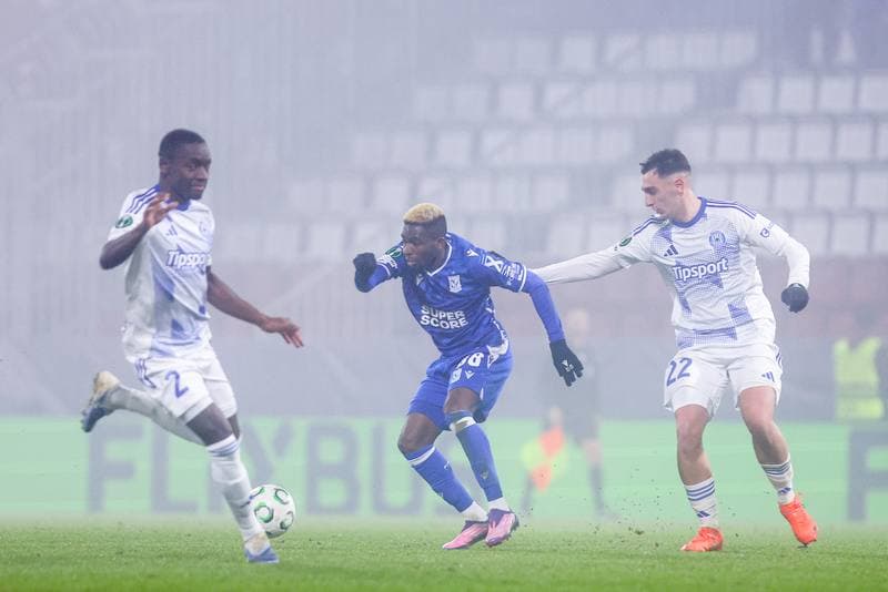 Football. UEFA Conference League. SK Sigma Olomouc - Lech Poznan. 18.12.2025