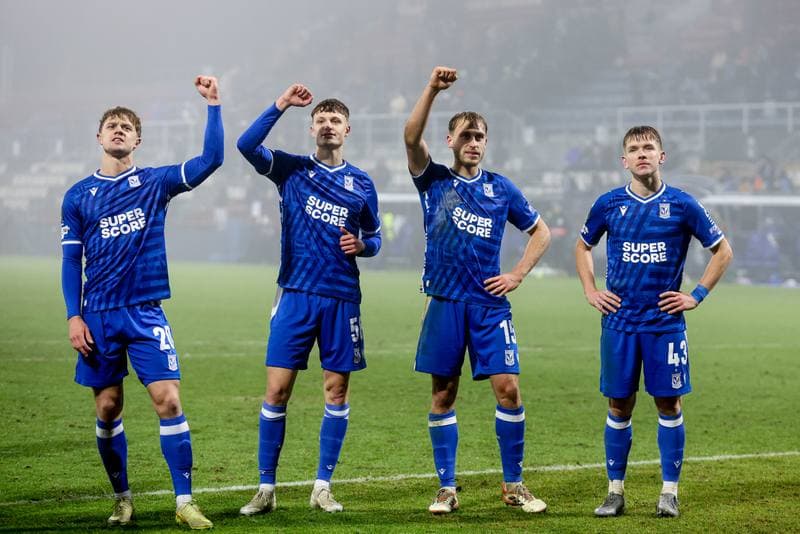 Football. UEFA Conference League. SK Sigma Olomouc - Lech Poznan. 18.12.2025