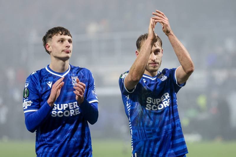 Football. UEFA Conference League. SK Sigma Olomouc - Lech Poznan. 18.12.2025