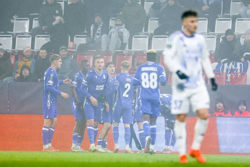 Football. UEFA Conference League. SK Sigma Olomouc - Lech Poznan. 18.12.2025