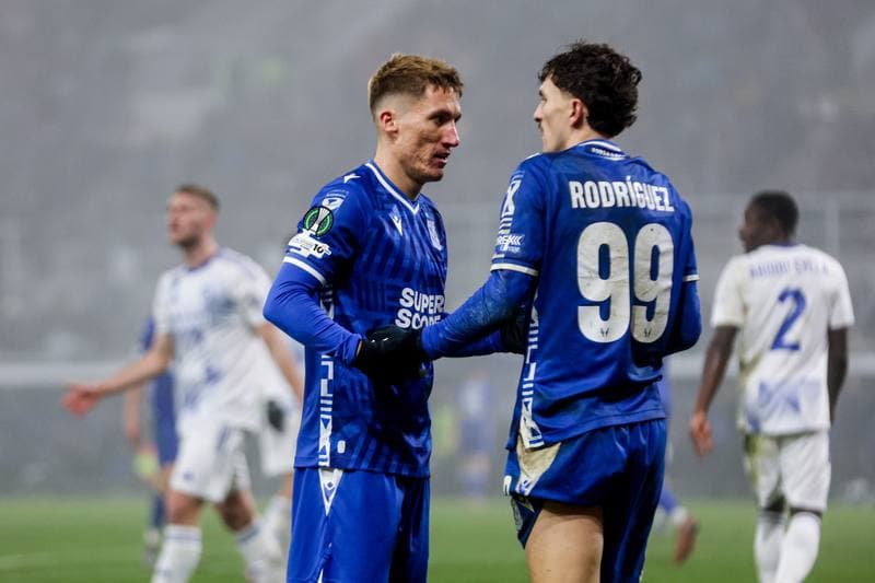 Football. UEFA Conference League. SK Sigma Olomouc - Lech Poznan. 18.12.2025