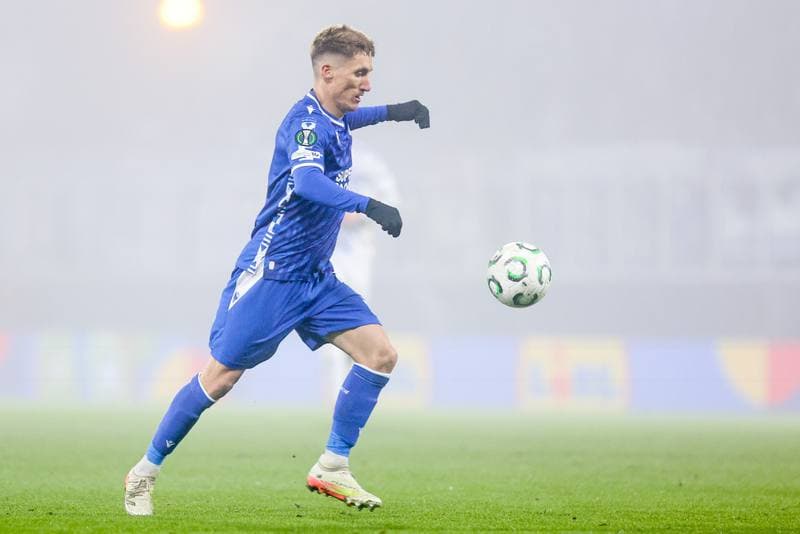 Football. UEFA Conference League. SK Sigma Olomouc - Lech Poznan. 18.12.2025