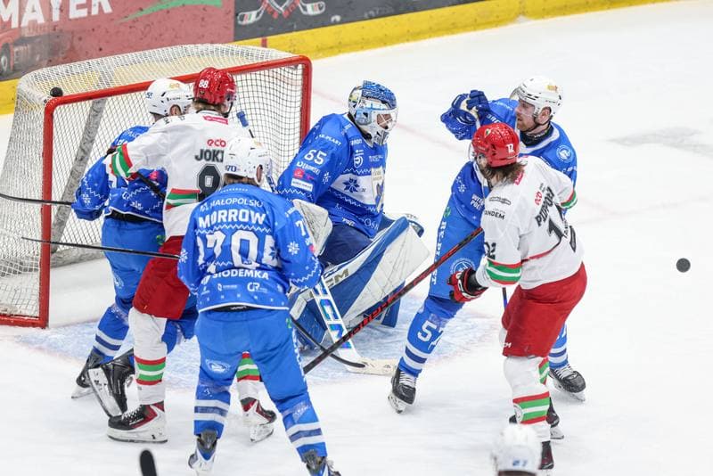 Ice Hockey. Tauron Hokej Liga. ECB Zaglebie Sosnowiec - KS Unia Oswiecim. 17.12.2025
