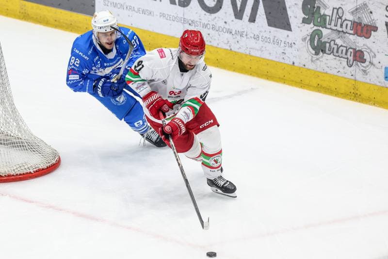 Ice Hockey. Tauron Hokej Liga. ECB Zaglebie Sosnowiec - KS Unia Oswiecim. 17.12.2025