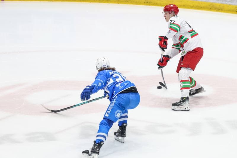 Ice Hockey. Tauron Hokej Liga. ECB Zaglebie Sosnowiec - KS Unia Oswiecim. 17.12.2025
