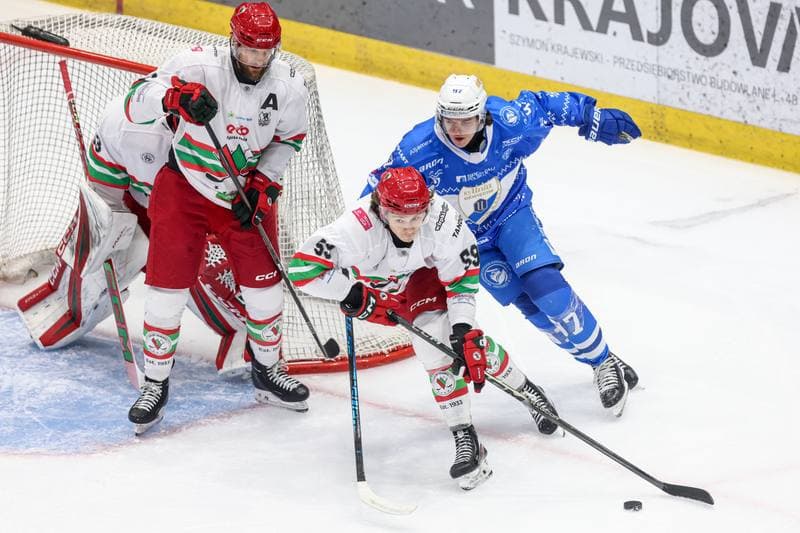 Ice Hockey. Tauron Hokej Liga. ECB Zaglebie Sosnowiec - KS Unia Oswiecim. 17.12.2025