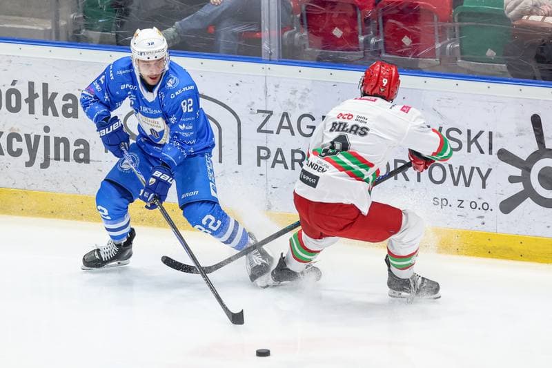 Ice Hockey. Tauron Hokej Liga. ECB Zaglebie Sosnowiec - KS Unia Oswiecim. 17.12.2025