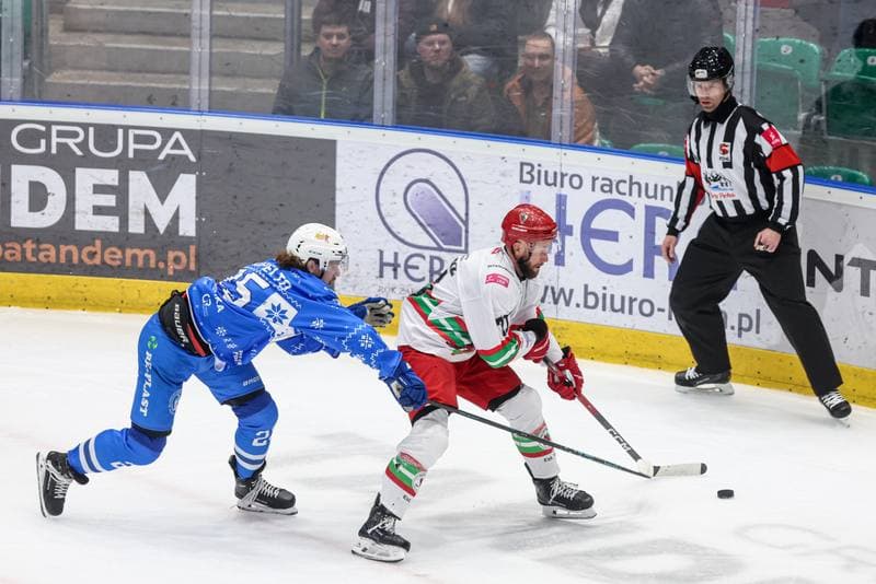 Ice Hockey. Tauron Hokej Liga. ECB Zaglebie Sosnowiec - KS Unia Oswiecim. 17.12.2025