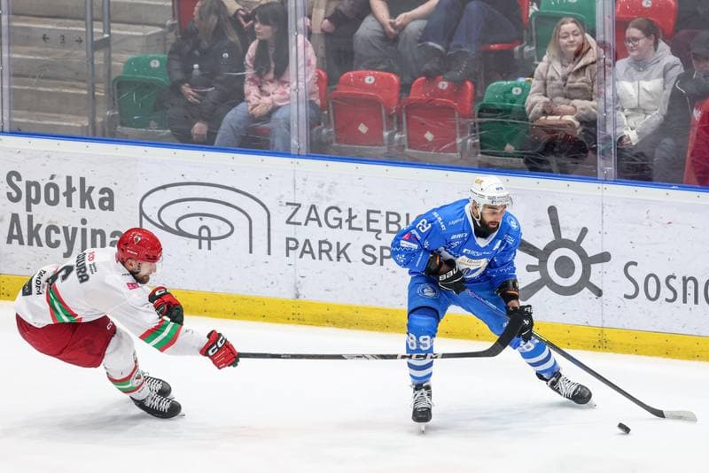 Ice Hockey. Tauron Hokej Liga. ECB Zaglebie Sosnowiec - KS Unia Oswiecim. 17.12.2025