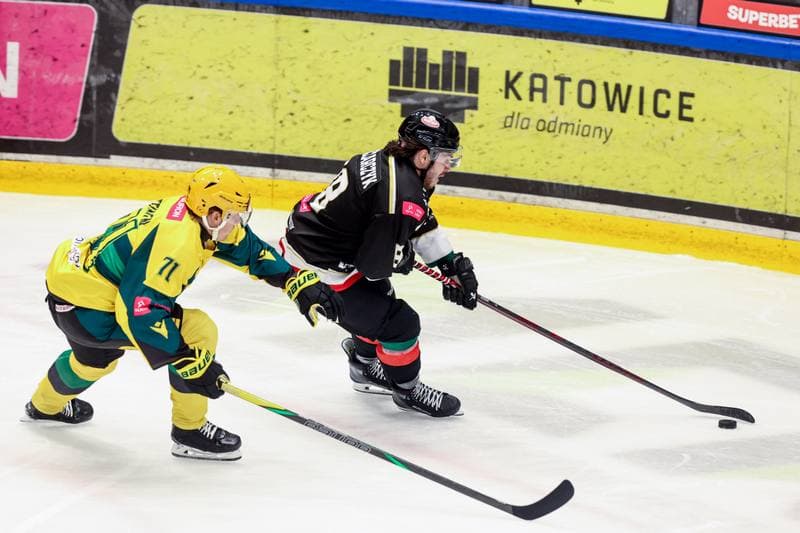 Ice Hockey. Tauron Hokej Liga. GKS Katowice - GKS Tychy. 12.10.2025