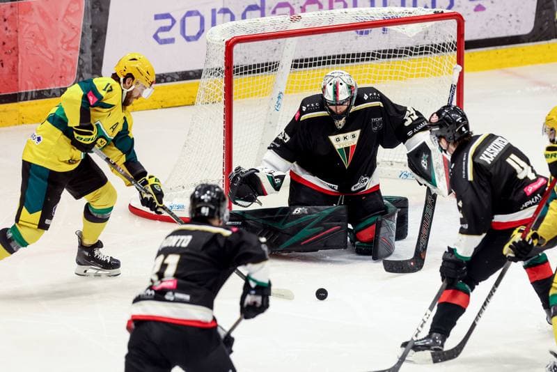 Ice Hockey. Tauron Hokej Liga. GKS Katowice - GKS Tychy. 12.10.2025
