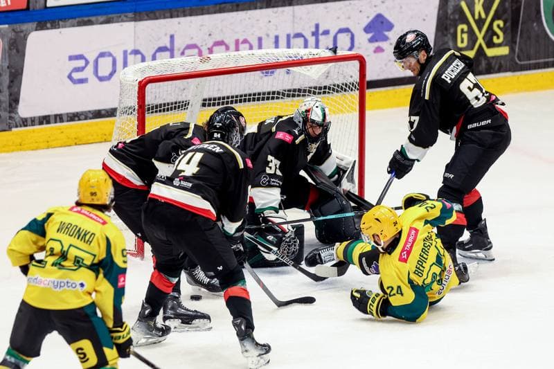 Ice Hockey. Tauron Hokej Liga. GKS Katowice - GKS Tychy. 12.10.2025
