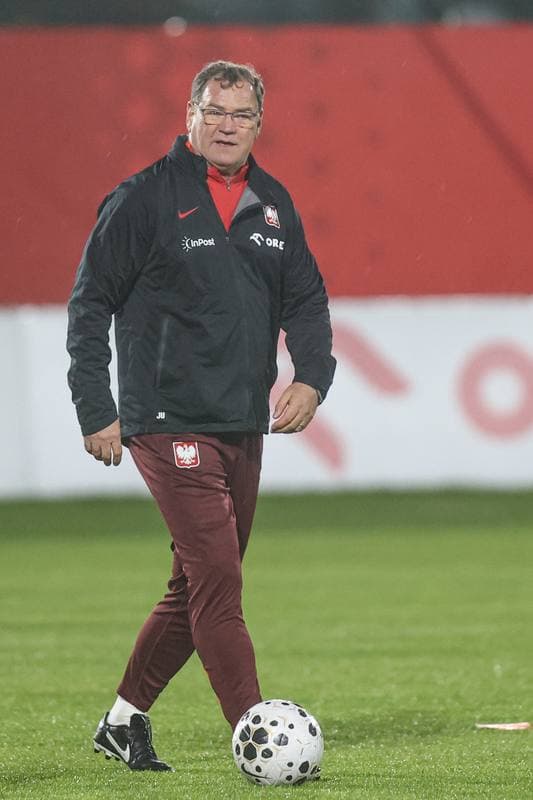 Football. Poland national team. Training. 06.10.2025