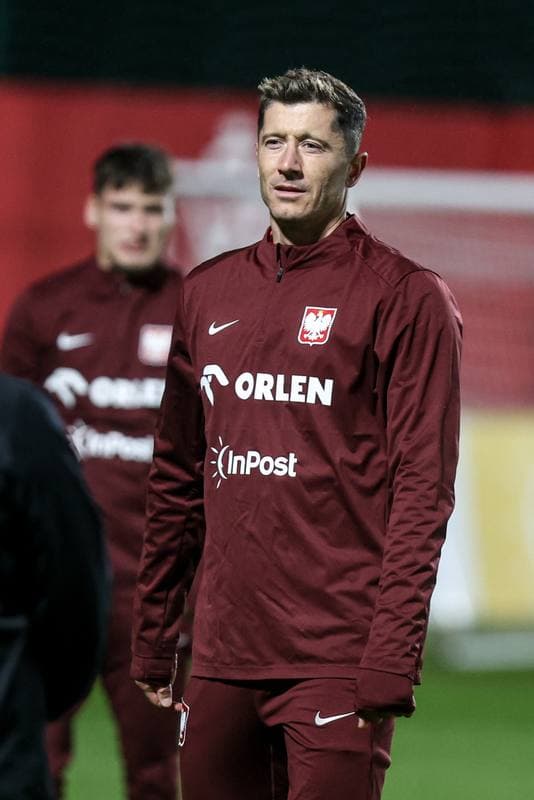 Football. Poland national team. Training. 06.10.2025