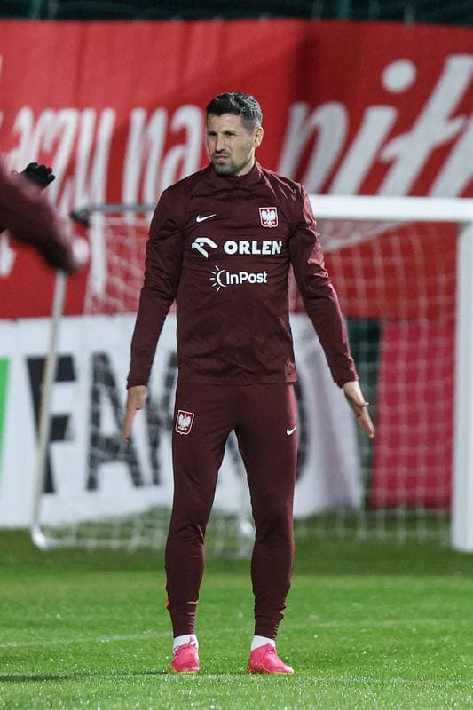 Football. Poland national team. Training. 06.10.2025