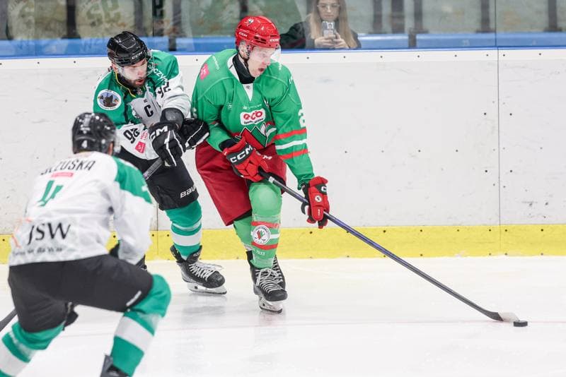Ice Hockey. Tauron Hokej Liga. JKH GKS Jastrzebie - ECB Zaglebie Sosnowiec. 05.10.2025