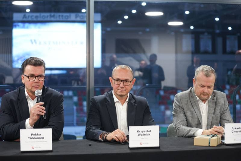 Ice Hockey. Poland national team. Press Conference. 02.10.2025