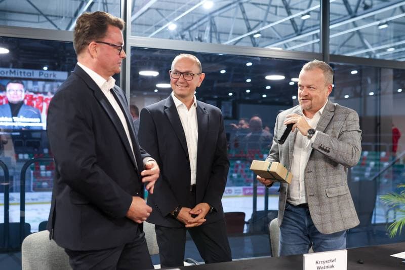 Ice Hockey. Poland national team. Press Conference. 02.10.2025