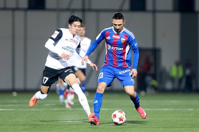Football. Betclic I liga. Polonia Bytom - Puszcza Niepolomice. 04.10.2025