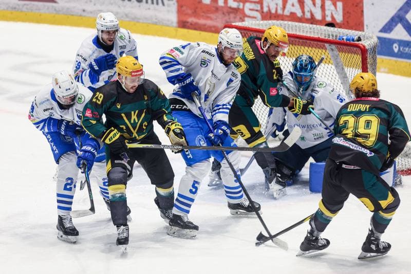 Ice Hockey. Tauron Hokej Liga. KS Unia Oswiecim - GKS Katowice. 28.11.2025