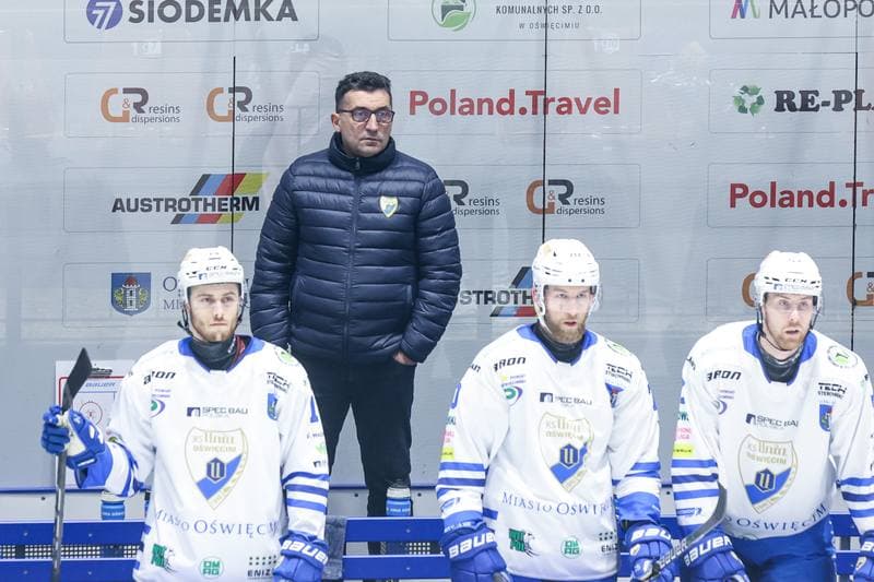 Ice Hockey. Tauron Hokej Liga. KS Unia Oswiecim - GKS Katowice. 28.11.2025