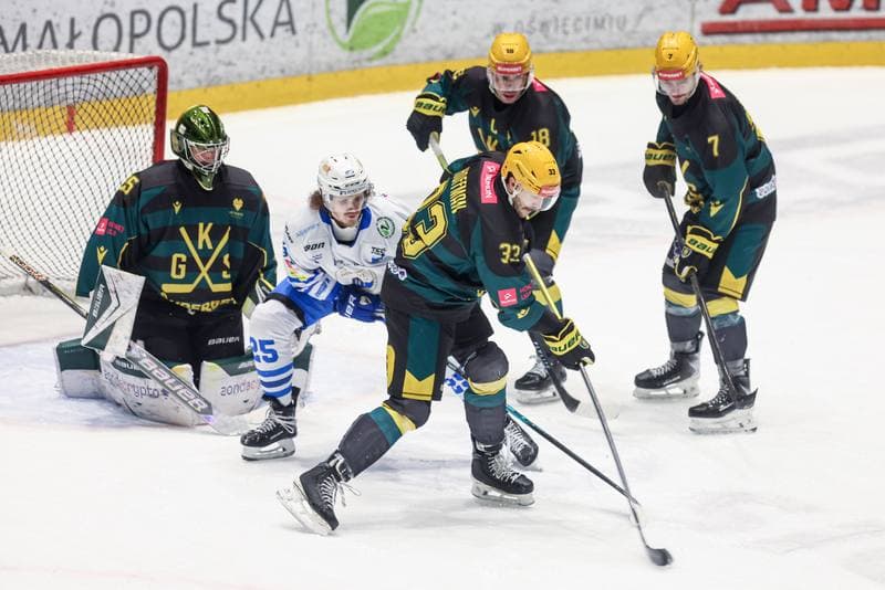Ice Hockey. Tauron Hokej Liga. KS Unia Oswiecim - GKS Katowice. 28.11.2025