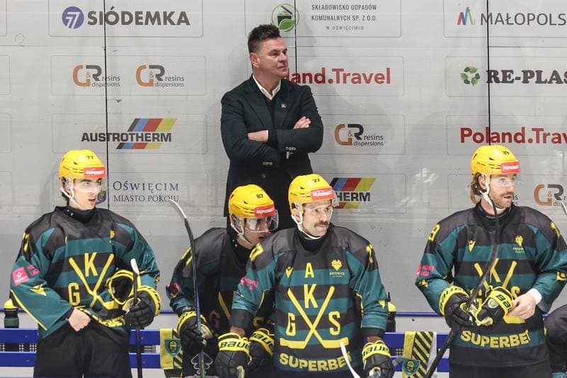 Ice Hockey. Tauron Hokej Liga. KS Unia Oswiecim - GKS Katowice. 28.11.2025