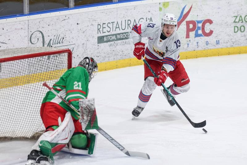 Ice Hockey. Tauron Hokej Liga. BS Polonia Bytom - ECB Zaglebie Sosnowiec. 30.11.2025