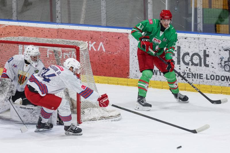 Ice Hockey. Tauron Hokej Liga. BS Polonia Bytom - ECB Zaglebie Sosnowiec. 30.11.2025