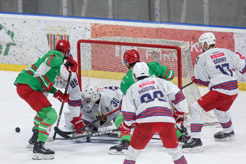 Ice Hockey. Tauron Hokej Liga. BS Polonia Bytom - ECB Zaglebie Sosnowiec. 30.11.2025