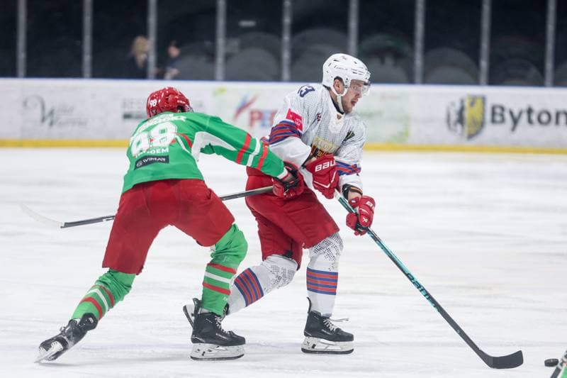 Ice Hockey. Tauron Hokej Liga. BS Polonia Bytom - ECB Zaglebie Sosnowiec. 30.11.2025