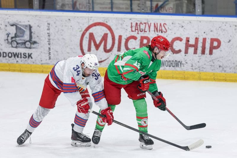 Ice Hockey. Tauron Hokej Liga. BS Polonia Bytom - ECB Zaglebie Sosnowiec. 30.11.2025