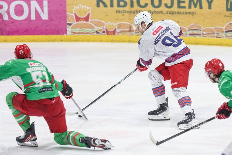 Ice Hockey. Tauron Hokej Liga. BS Polonia Bytom - ECB Zaglebie Sosnowiec. 30.11.2025