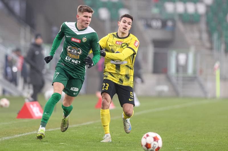 Football. Betclic I liga. Wieczysta Krakow - Slask Wroclaw. 30.11.2025