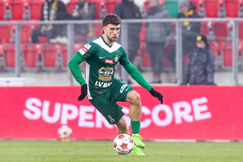 Football. Betclic I liga. Wieczysta Krakow - Slask Wroclaw. 30.11.2025