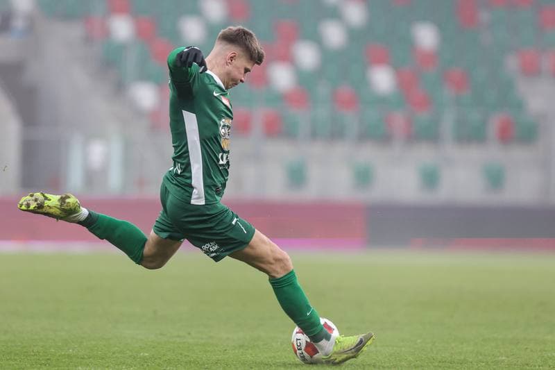 Football. Betclic I liga. Wieczysta Krakow - Slask Wroclaw. 30.11.2025