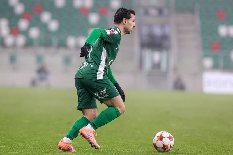Football. Betclic I liga. Wieczysta Krakow - Slask Wroclaw. 30.11.2025