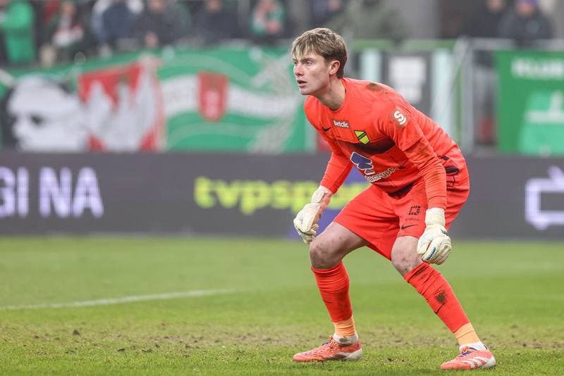 Football. Betclic I liga. Wieczysta Krakow - Slask Wroclaw. 30.11.2025