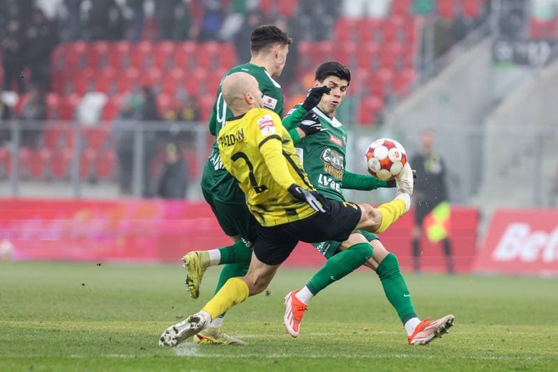 Football. Betclic I liga. Wieczysta Krakow - Slask Wroclaw. 30.11.2025