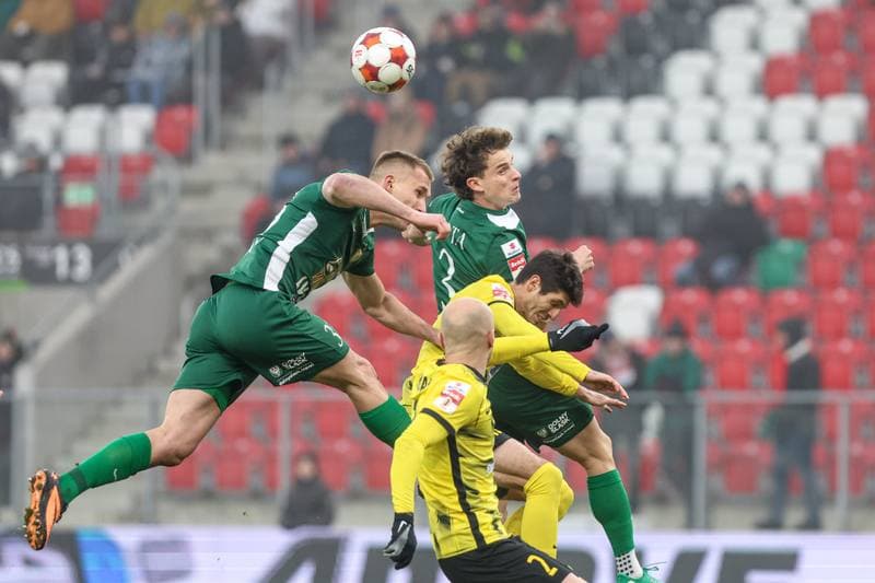 Football. Betclic I liga. Wieczysta Krakow - Slask Wroclaw. 30.11.2025